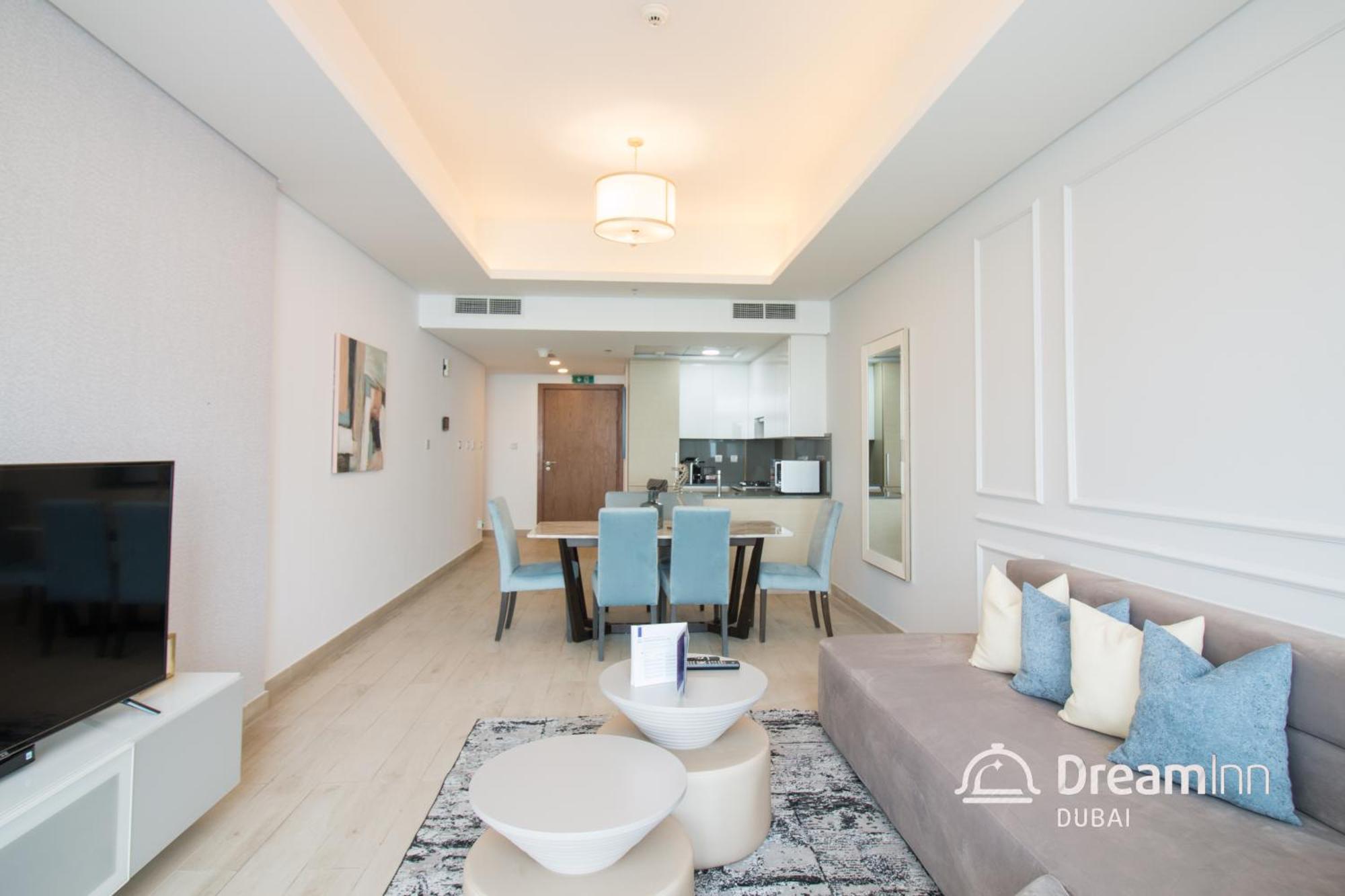Dream Inn Apartments - Mina By Azizi دبي المظهر الخارجي الصورة